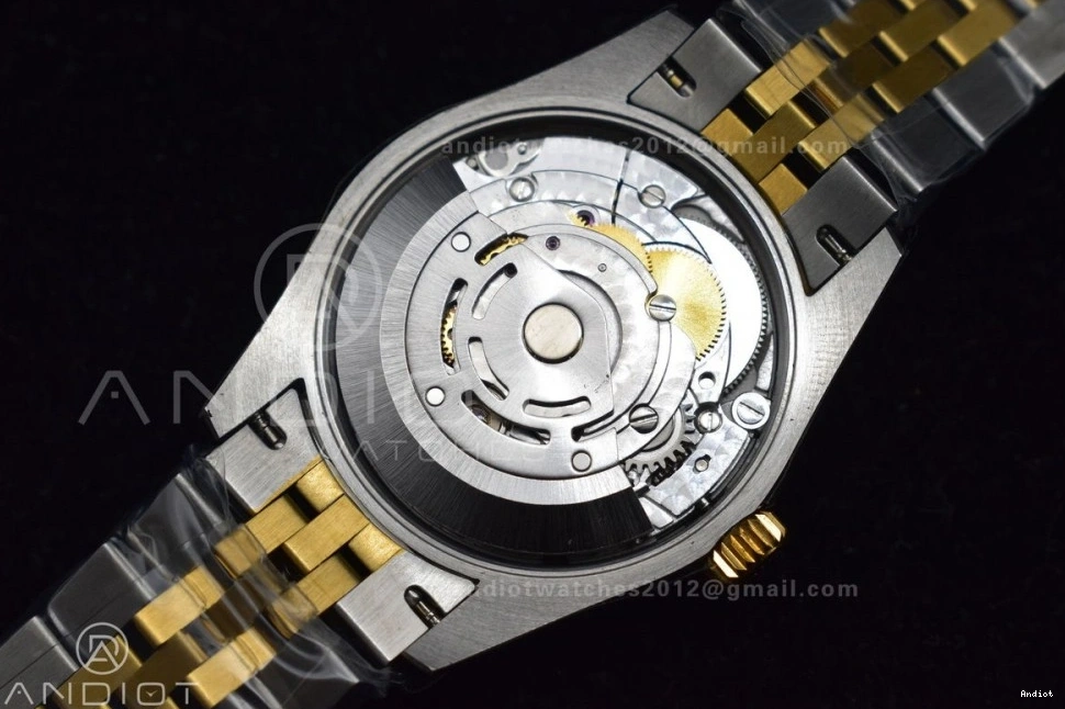 Fluted Syle Green Bezel and President DateJust Dial WF Markers 31 316L Steel Ladies Bracelet 278289 on 0118